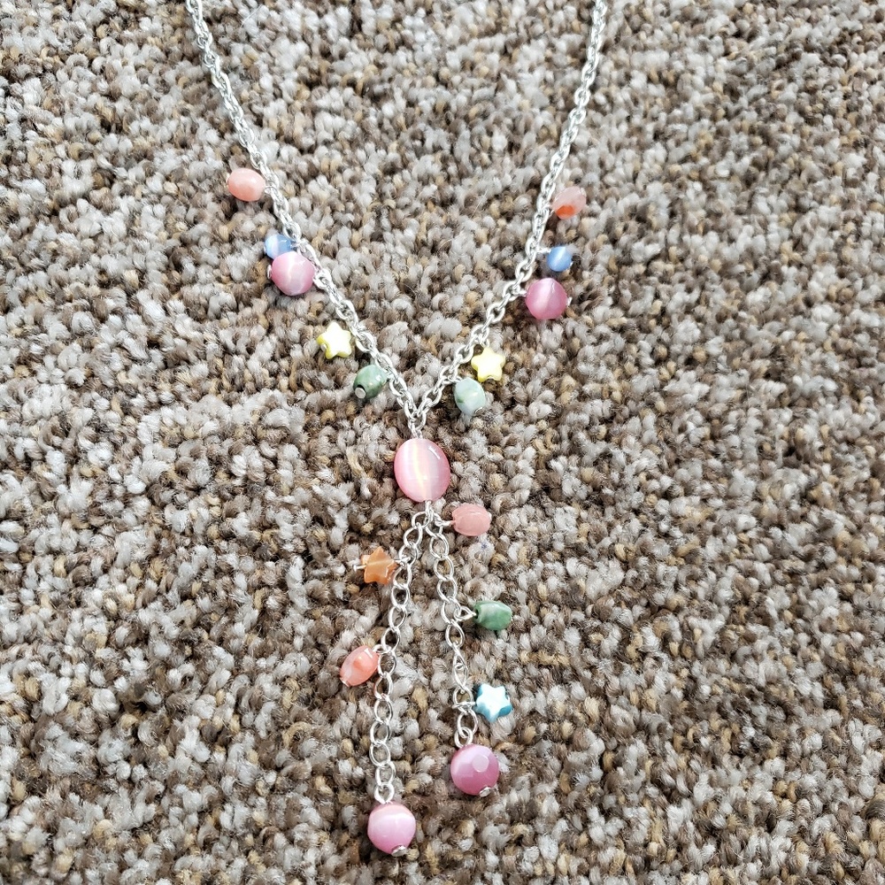 Coloful Dangle Necklace
